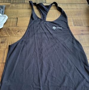 Men Net fitness top